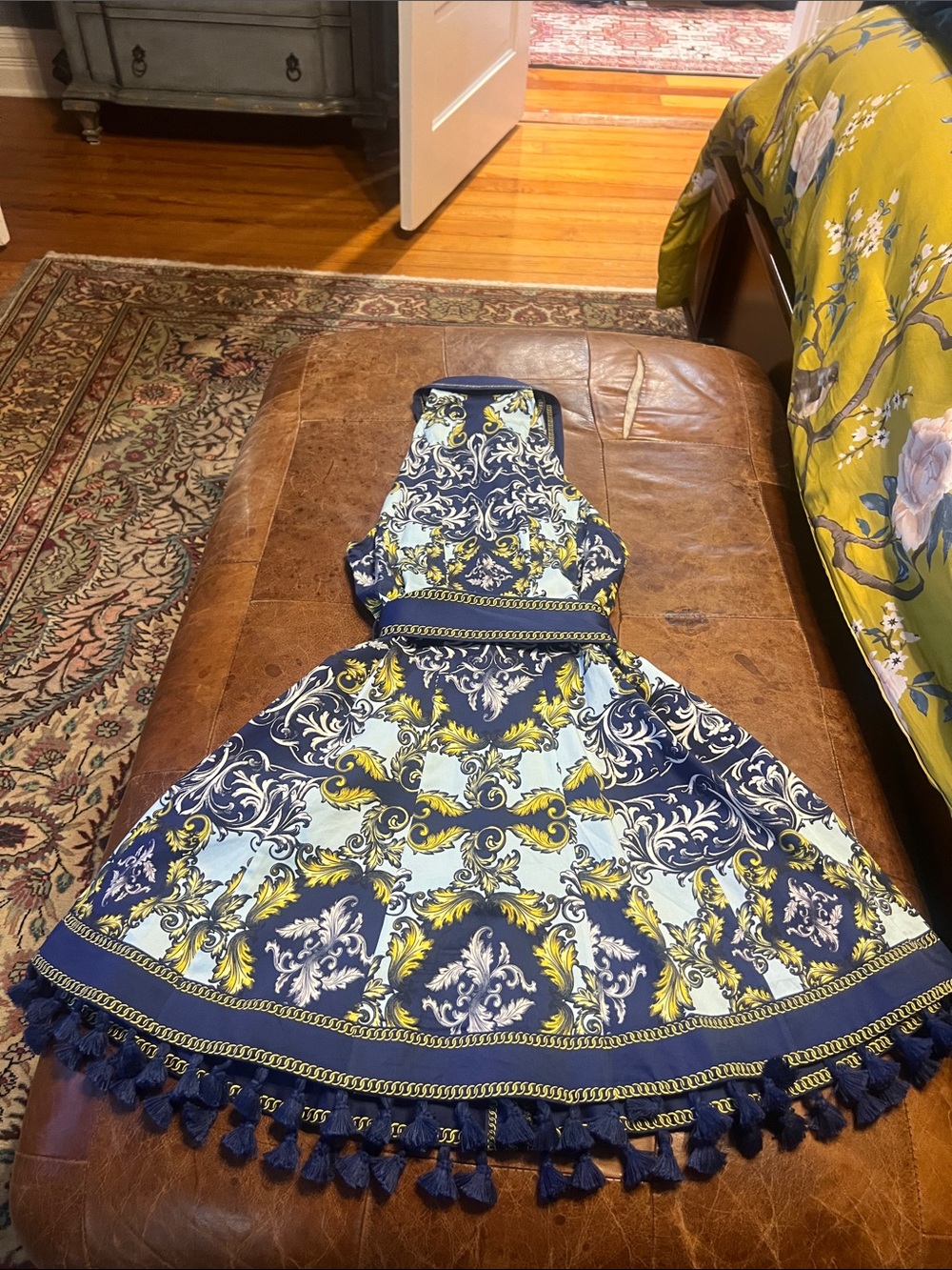 Alice + Olivia Lucy dress chain print - Picture 9 of 12